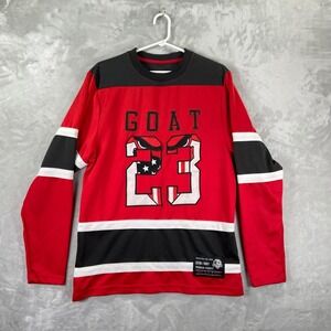 Maxi Milian GOAT 23 Jersey Shirt Mens Medium Long Sleeve Michael Jordan Graphic